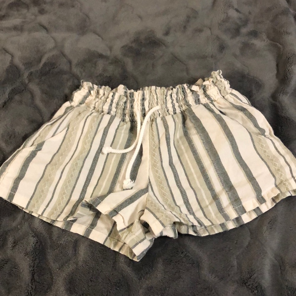 comfy striped shorts from tillys